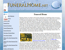 Tablet Screenshot of funeralhome.net